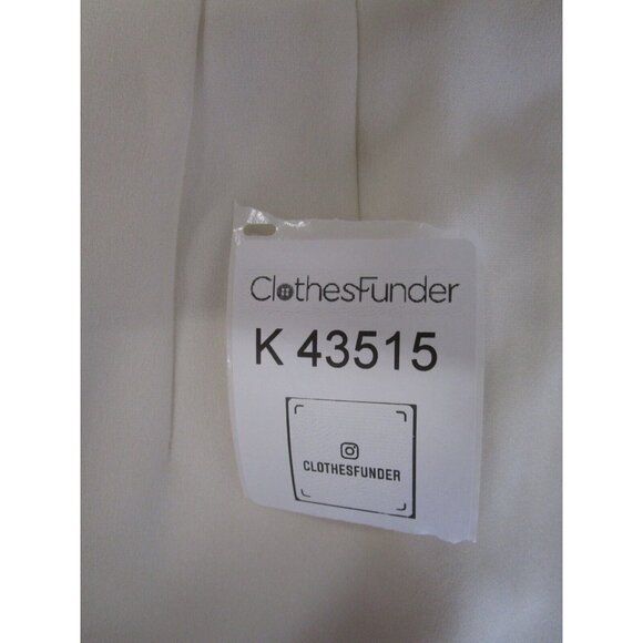 VINTAGE Giorgio Armani Skirt 12 Silk Blend Straight Pencil Pleated * - Picture 7 of 7